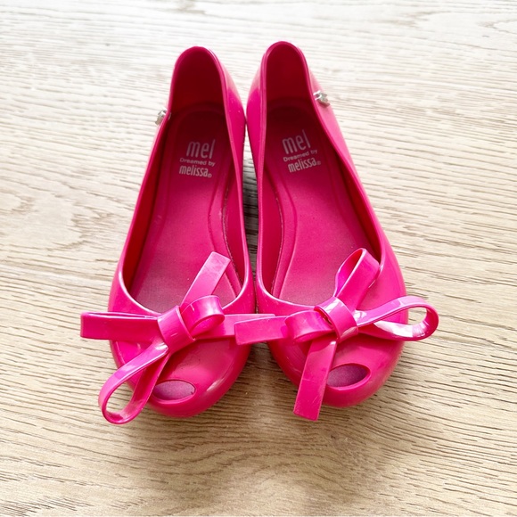 Mini Melissa Shoes Mini Melissa Mel Designed By Melissa Hot Pink